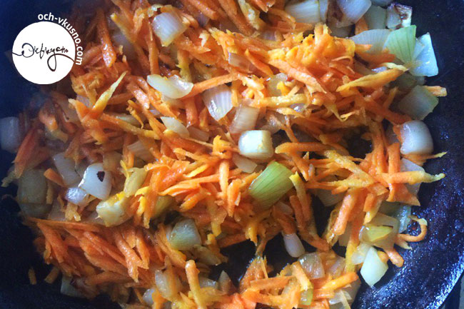 Лазанья с начинкой из чечевицы